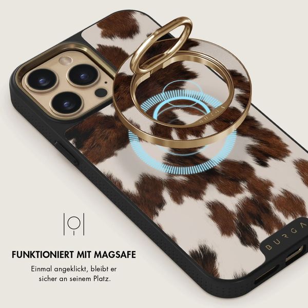 Burga Magnetic Ringholder Gold Telefonring - Geeignet für MagSafe - Celestial
