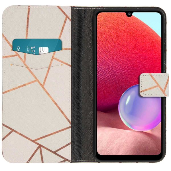 imoshion Design TPU Klapphülle Samsung Galaxy A33 - White Graphic