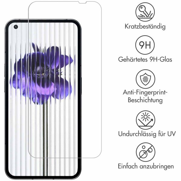 Selencia Displayschutz aus gehärtetem Glas für das Nothing Phone (1)