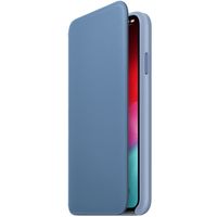 Apple Leather Folio Klapphülle Cornflower für das Apple iPhone Xs Max