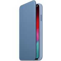 Apple Leather Folio Klapphülle Cornflower für das iPhone Xs Max