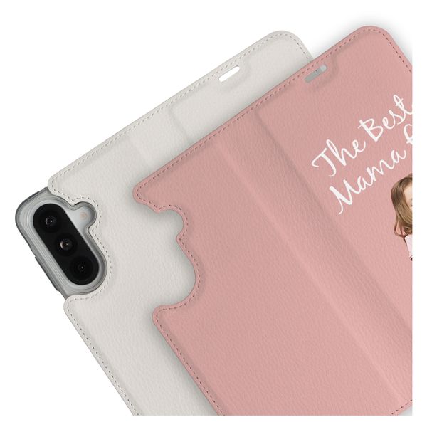 Gestalte deine eigene Compact Gel Klapphülle Samsung Galaxy A37 (5G) - Weiß