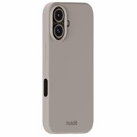 Holdit Silicone Case für das iPhone 16 - Taupe