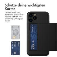 imoshion Backcover mit Kartenfach Apple iPhone 11 Pro - Schwarz