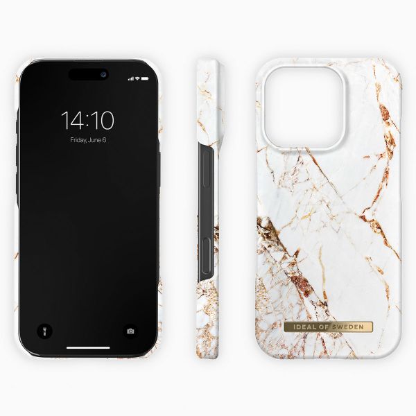 iDeal of Sweden Fashion Back Case Apple iPhone 16 Pro - Carrara Gold