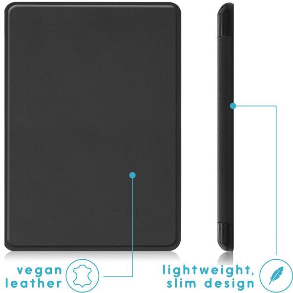 imoshion Slim Hard Case Sleepcover für das Amazon Kindle 10 - Schwarz