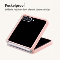 imoshion Color Guard Back Cover mit MagSafe Samsung Galaxy Z Flip 8 - Hellrosa