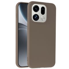 imoshion TPU Color Cover Oppo Find X9 - Braun