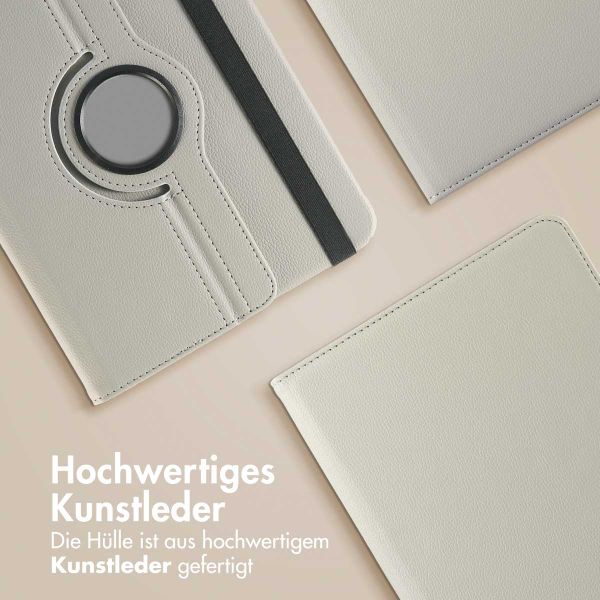 imoshion 360° drehbare Klapphülle Samsung Galaxy Tab A11 Plus / A9 Plus - Grau