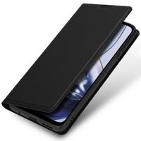 Dux Ducis Slim TPU Klapphülle für das Motorola Moto E22 - Schwarz