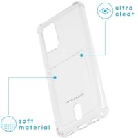 imoshion Soft Case Back Cover mit Kartenfach für das Samsung Galaxy A13 (5G) / A04s - Transparent