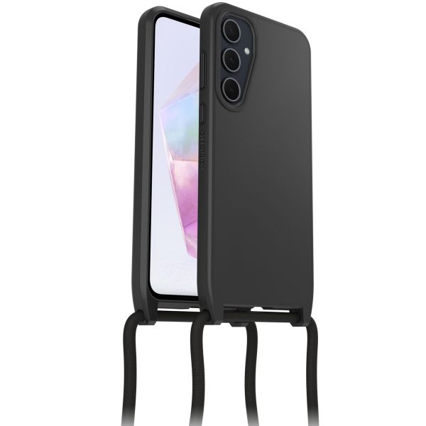 OtterBox React Necklace Backcover für das Samsung Galaxy A35 - Black