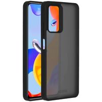 Accezz Rugged Frosted Back Cover Xiaomi Redmi Note 11 Pro - Schwarz