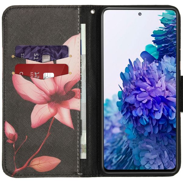 Design TPU Klapphülle für das Samsung Galaxy S20 FE