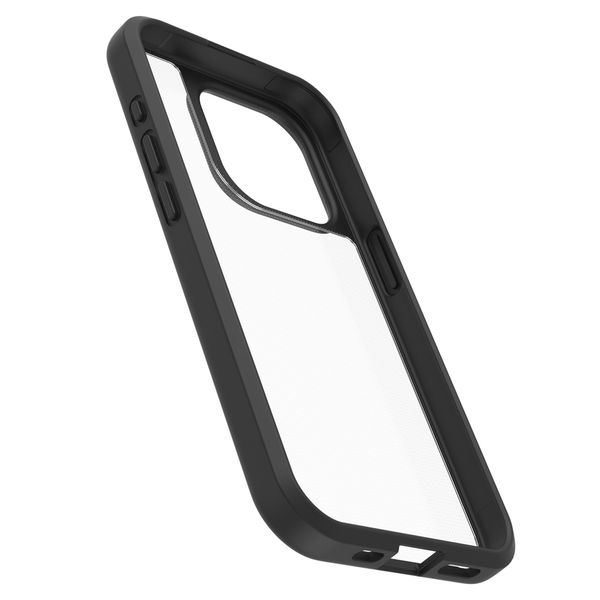 OtterBox React Backcover für das Apple iPhone 15 Pro - Transparent / Schwarz