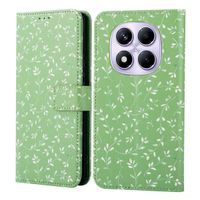 imoshion Design Klapphülle Xiaomi Redmi Note 14 Pro (4G) - Green Flowers