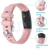 imoshion Silikonband für die Fitbit Inspire - Rosa