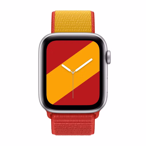 Apple Sport Loop Armband für das  Apple Watch Series 1 t/m 11 / SE / Ultra (44/45/46/49 mm) - Spain