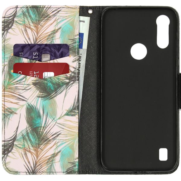 Design TPU Klapphülle für das Motorola Moto E6s