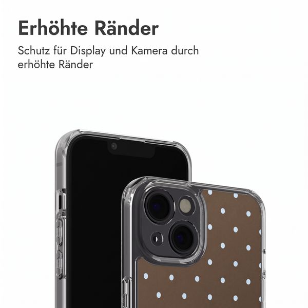 imoshion Design Hülle Apple iPhone 13 - Polka Dot Bruin