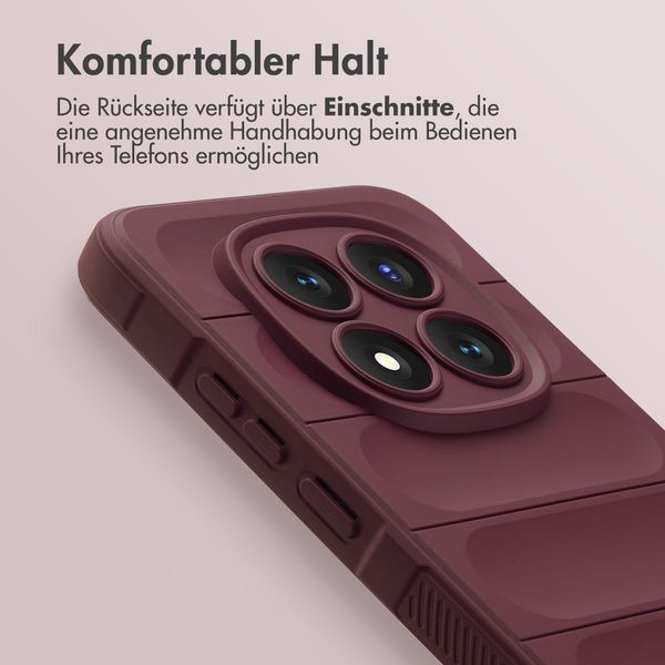 imoshion EasyGrip Backcover Xiaomi Redmi Note 15 Pro (5G) - Aubergine