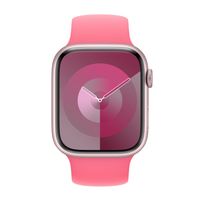 Apple Silikon Solo Loop für  Apple Watch Series 1 - 11 / SE / Ultra (44/45/46/49 mm) - Größe 2 - Pink