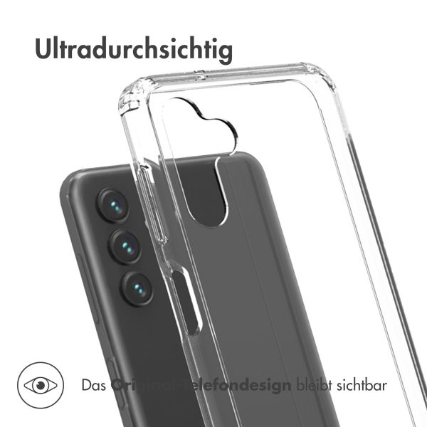 Accezz Xtreme Impact Case für das Samsung Galaxy A13 (5G) / A04s - Transparent