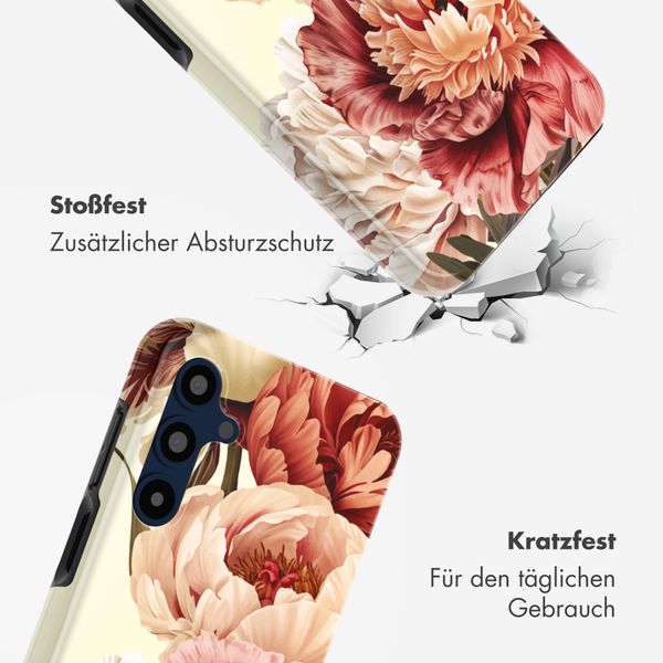 Selencia Vivid Back Cover Samsung Galaxy A16 - Vintage Peony
