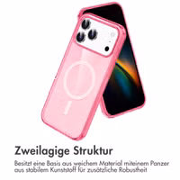 imoshion Sparkle Back Cover mit MagSafe Apple iPhone 17 Pro Max - Rosa