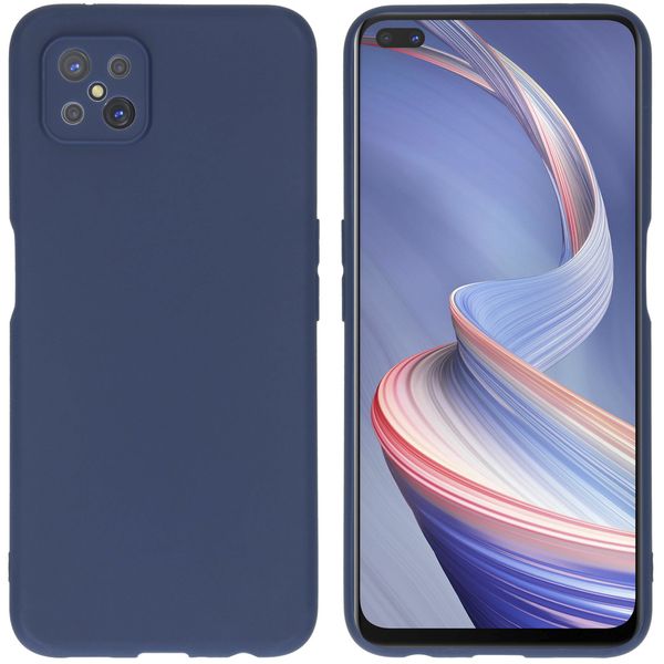 imoshion Color TPU Hülle für das Oppo Reno4 Z 5G - Dunkelblau