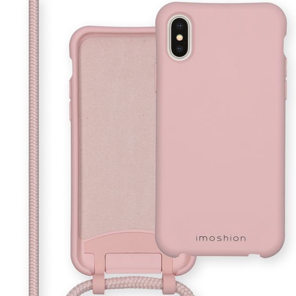 imoshion Color Backcover mit abtrennbarem Band iPhone Xs / X - Rosa