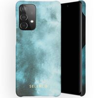 Selencia Maya Fashion Backcover Samsung Galaxy A52(s) (5G/4G) - Air Blue