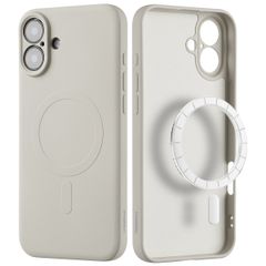 imoshion Color Back Cover mit MagSafe Apple iPhone 16 - Beige