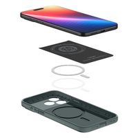 Spigen Thin Fit Backcover mit MagSafe Apple iPhone 18 Pro / 17 Pro - Abyss Green