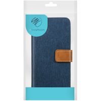 imoshion Luxuriöse Canvas-Klapphülle Samsung Galaxy S7 - Dunkelblau