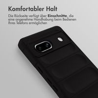 imoshion EasyGrip Back Cover für das Google Pixel 7a - Schwarz