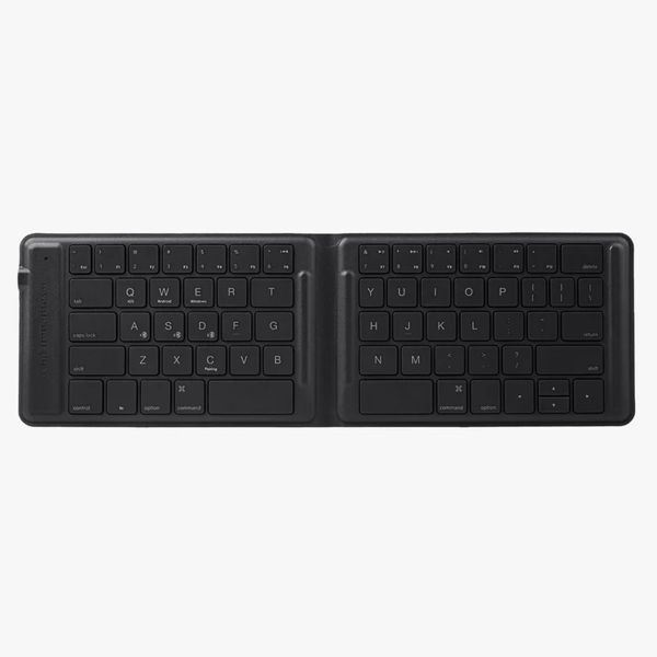 Uniq Forio Faltbare QWERTY Bluetooth-Tastatur - Kabellose Tastatur - Midnight Black