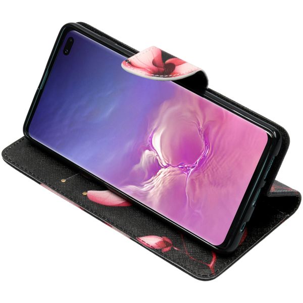Design TPU Klapphülle für das Samsung Galaxy S10 Plus