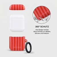 Burga Hardcase Hülle  Apple AirPods 1 / 2 - Pomegranate