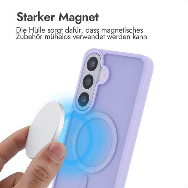 imoshion Color Guard Back Cover mit MagSafe Samsung Galaxy S26 FE / S25 FE - Lila