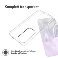 Accezz TPU Clear Cover für das Oppo Reno 12 Pro - Transparent