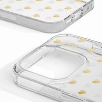 iDeal of Sweden Clear Case für das iPhone 16 Pro - Golden Hearts