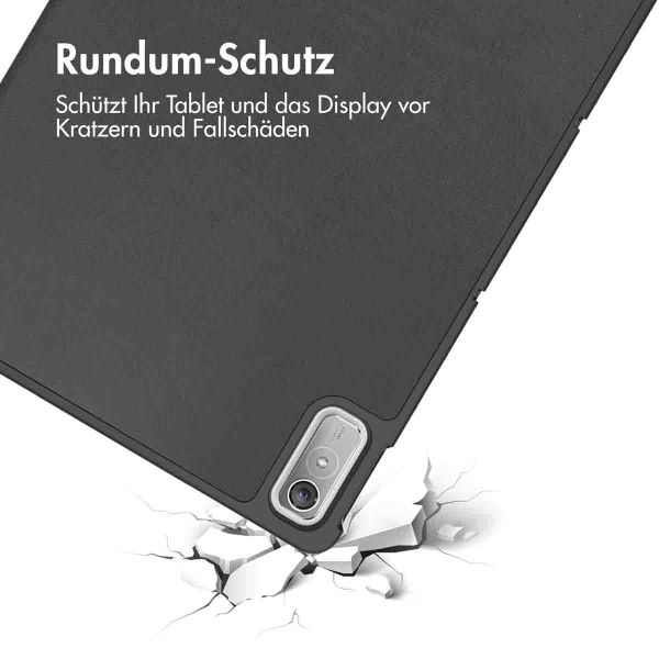 imoshion Trifold Klapphülle für das Lenovo Tab P11 (2nd gen) - Schwarz