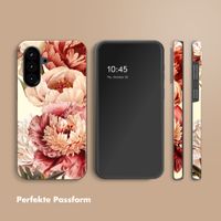 Selencia Vivid Back Cover Samsung Galaxy A57 (5G) - Vintage Peony