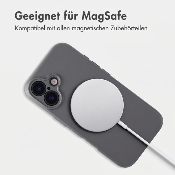 Accezz Grip Backcover mit MagSafe Apple iPhone 17 - Grau