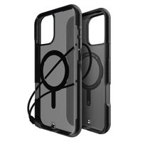 BodyGuardz Ace Pro MagSafe Back Cover für das Apple iPhone 16 Pro Max - Smoke Black