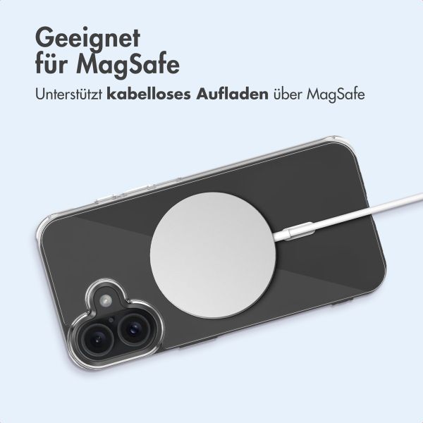 imoshion Protective Back Cover mit MagSafe iPhone 16 Plus - Transparent