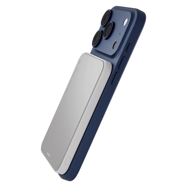 dbramante1928 Re-charge Slim Powerbank 5.000 mAh - Kabellose Powerbank - Weiß