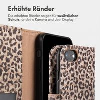 imoshion Design Klapphülle Apple iPhone SE (2022 / 2020) / 8 / 7 / 6(s) - Leopard Mood