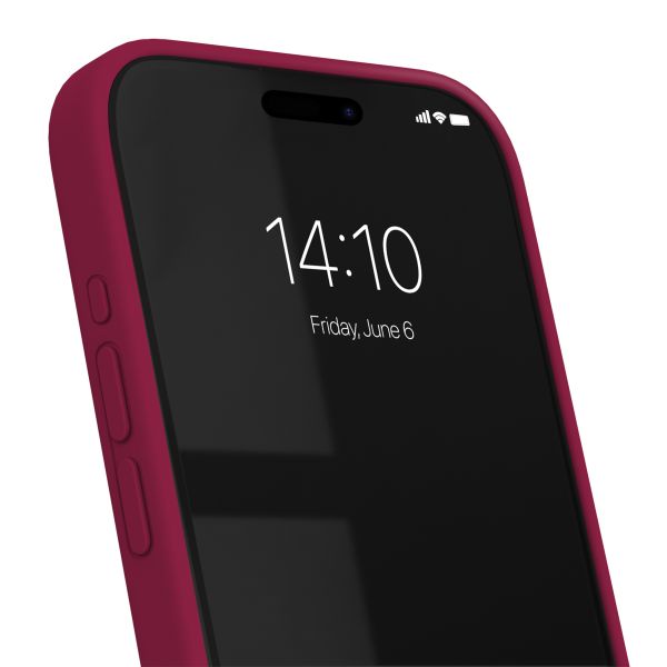 iDeal of Sweden Silikon Case für das Apple iPhone 15 Pro Max - Cranberry